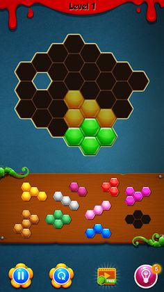 Hexa Block Magic - Screenshot 2