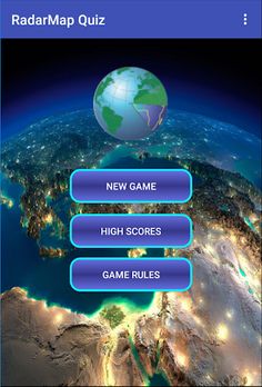 Radar Map Quiz - Screenshot 1