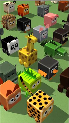 Cube Animals - Zigzag - Screenshot 3