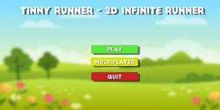Tinny Runner - 2d infinite run - Screenshot 1
