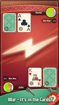 War Card Game - Screenshot 2