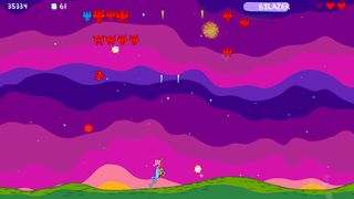 Glorkian Warrior: Shoot Weird  - Screenshot 1