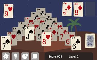 Pyramid Solitaire - Screenshot 2