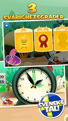 Lär dig klockan med Miniklubb - Screenshot 1