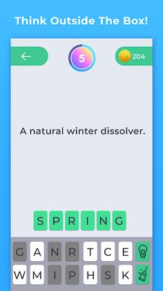Brainy Riddles: Word Puzzles - Screenshot 3