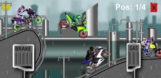 Drag Trail Moto Racing - Screenshot 2