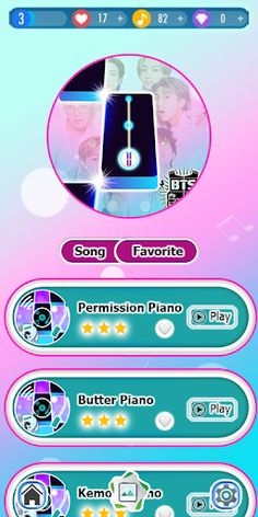 BTS Piano Dancing Tiles - Screenshot 2