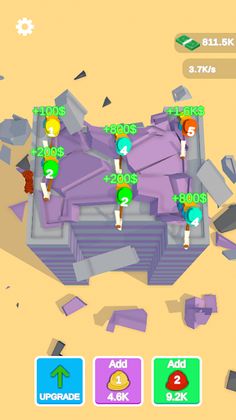 Miner Clicker 3D - Screenshot 2