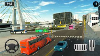 Euro Bus Simulator 3D Games - Screenshot 2