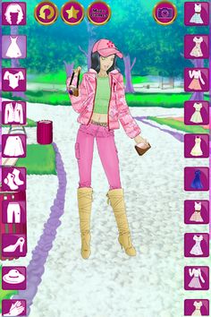 Anime High School Dress Up - Screenshot 1