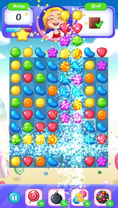 Sugar Candy Heroes - World Mat - Screenshot 4