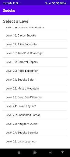 hand crafted sudoku - Screenshot 3