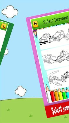 Coloring Book Of Cars - Screenshot 3