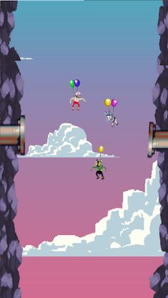 Balloon Fighters - Neko Girl - Screenshot 2