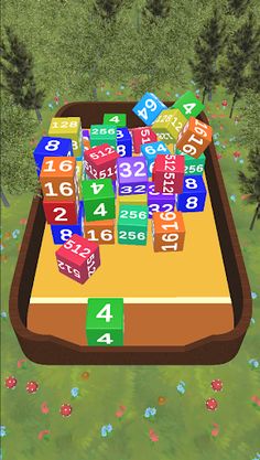 Cubes 3D 2048 - Screenshot 2