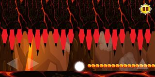 LAVA BOUNCING BALL - Screenshot 1