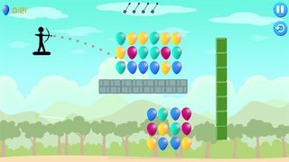 Stickman Archer : Balloon Pop - Screenshot 2
