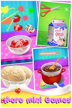 MilkShake Madness - Girls Game - Screenshot 1