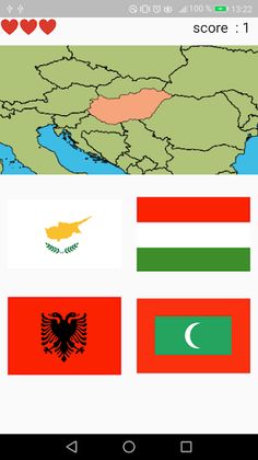 Flag quiz - Screenshot 4