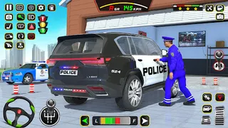 Police Car Driving School Game - Screenshot 2