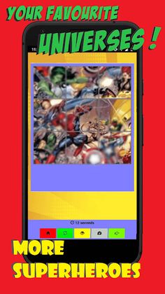 Comic Heroes Puzzle - Screenshot 3