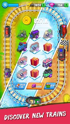 Train Merge Station IDLE - Screenshot 1