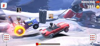 Hill Crawler Wheels:Racetrack - Screenshot 3