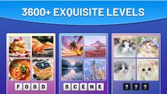 4 Pics Puzzles: guess word - Screenshot 1