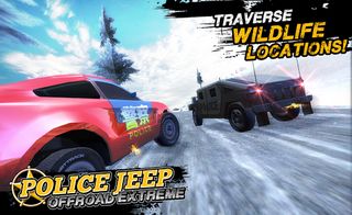 Police Jeep Offroad Extreme - Screenshot 3