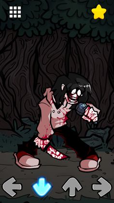 Creepy Jeff The Killer FNF Mod - Screenshot 2