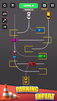Parking order - traffic puzzle - Screenshot 3