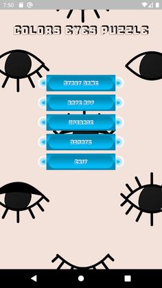 Colors Eyes Puzzle - Screenshot 1