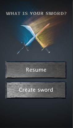 What is your sword: text quest - Screenshot 1