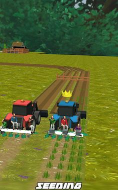 Tractor Running Farming Games - Screenshot 4
