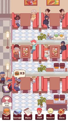 Idle Cafe Sim - Screenshot 3