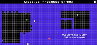 Xonix Man - Scary Ghost Chase - Screenshot 3