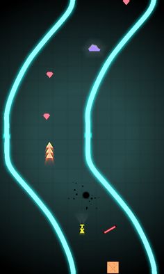 Glowing Rider - Endless Addict - Screenshot 3