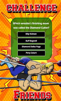 Wrestling Body Slams Pro Quiz - Screenshot 2