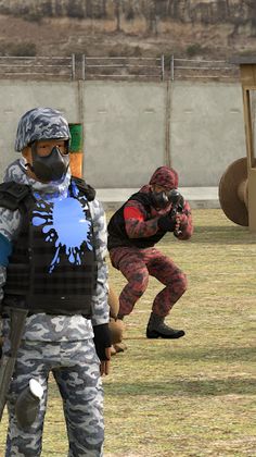 Paintball Attack 3D: Color War - Screenshot 1
