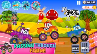 Monster Trucks Stunt Race Game - Screenshot 1