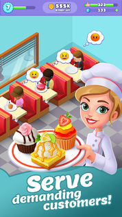 Merge Bakery - Idle Dessert T - Screenshot 2