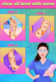 Nail & Foot Doctor Clinic Game - Screenshot 4