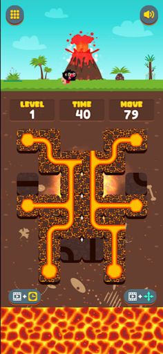 Lava Connect Pipe-Puzzle Block - Screenshot 1
