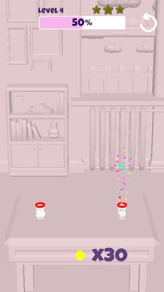 PongBalls – Balls in The Room - Screenshot 2