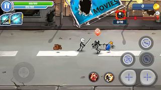 Stickman Warrior Zombie Killer - Screenshot 2