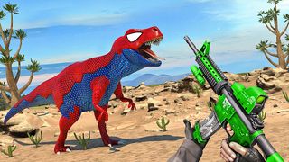 Superhero Dino Hunter Games - Screenshot 1