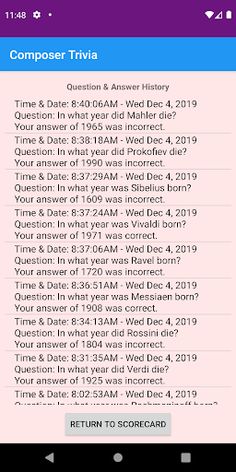 Composer Trivia - Screenshot 4