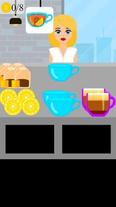 tea and coffee shop game - Screenshot 1