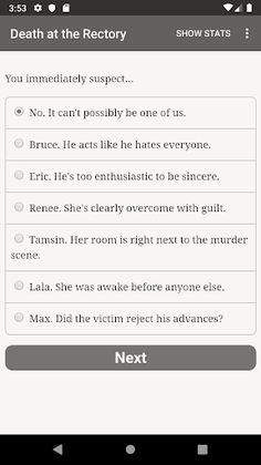 Death at the Rectory - Screenshot 2