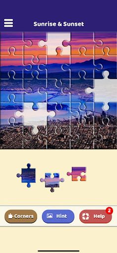Sunrise & Sunset Puzzle - Screenshot 3
